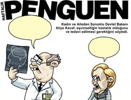 Penguen'in kapağında yine olay var