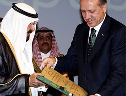 Erdoğan Arabistan'da düğün yaptı!