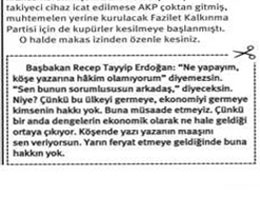Bu küpür AK Parti'yi kapattırabilir (!)