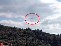 İşte Söke'deki UFO'nun fotoğrafları