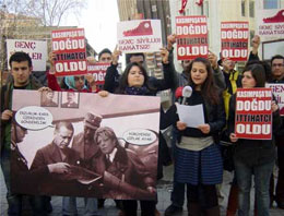 Genç Siviller Erdoğan'ı protesto etti